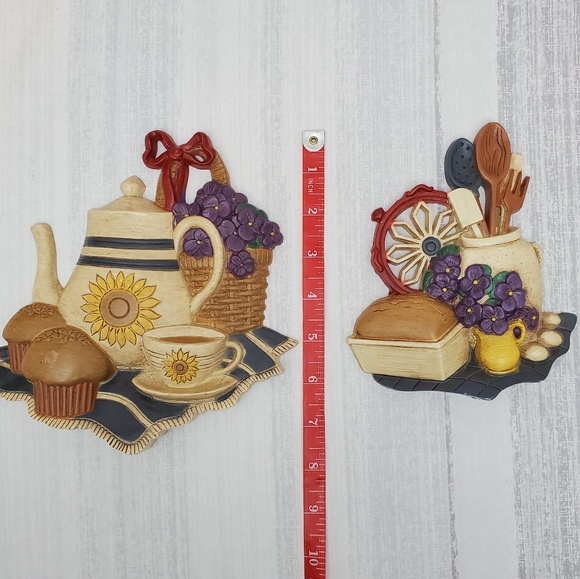 Vintage Country Kitchen Wall Decor Set * - Picture 2 of 12